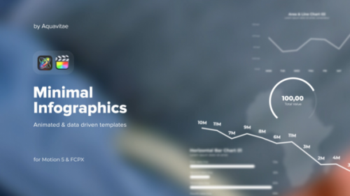 Videohive - Minimal Infographics for Final Cut Pro X & Apple Motion - 48580254 - 48580254