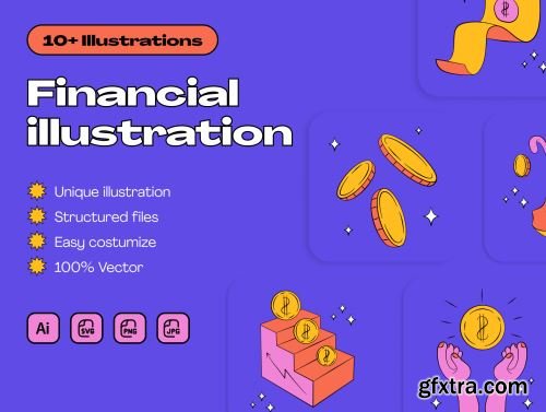 Financial Illustrations Ui8.net