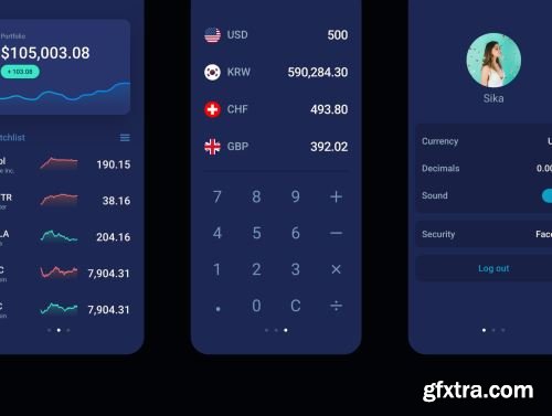 Financial UI Kits Ui8.net