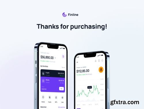 Finline - Investments & Finance App UI Kit Ui8.net