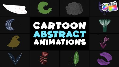 Videohive - Cartoon Abstract Animations | FCPX - 48614462 - 48614462