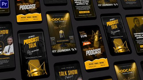 Videohive - Podcast Instagram Reels - 48624282 - 48624282