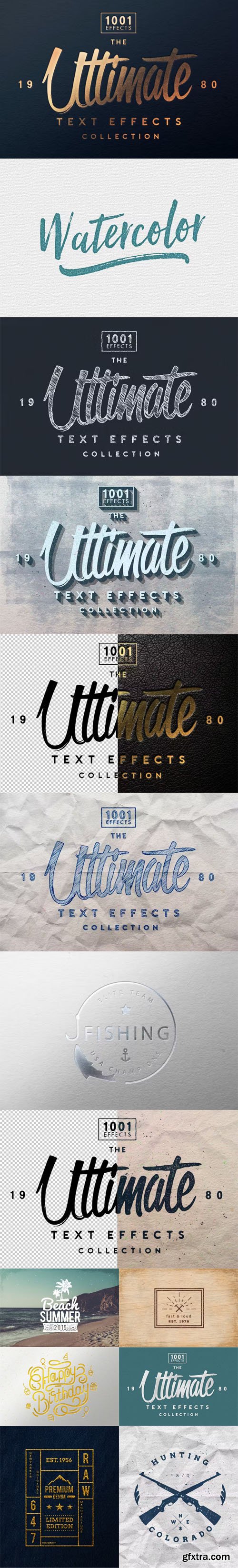 The Ultimate 1001 Text Effects