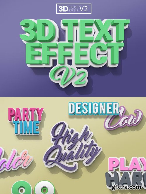 3D Text Effects V2