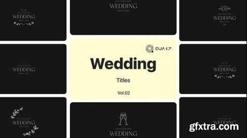 Videohive Wedding Titles Vol. 02 48762383