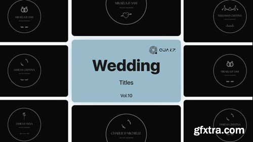 Videohive Wedding Titles Vol. 10 48762616