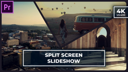 Videohive - Multiscreen Opener | Split Screen Intro | Photo videogallery Slideshow | MOGRT - 48634638 - 48634638