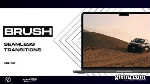 Videohive Brush Transitions Vol. 03 48825972