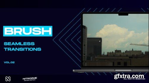 Videohive Brush Transitions Vol. 02 48825958