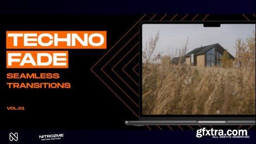 Videohive Techno Fade Transitions Vol. 01 48826125