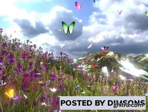 Butterflies pack 3D v2.00