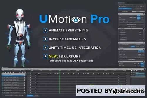 UMotion Pro - Animation Editor v1.29p02