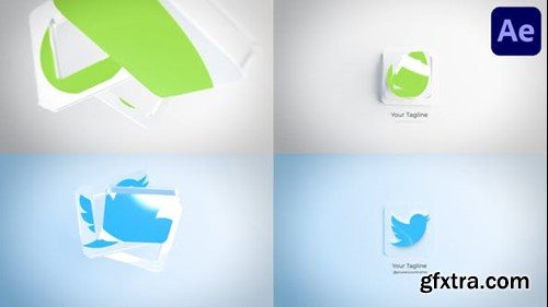 Videohive Minimal 3D Logo for After Effects 48812866