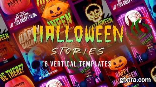 Videohive Six Halloween Stories 48807005