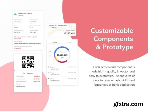 FastMobile - Banking app UI kit Ui8.net