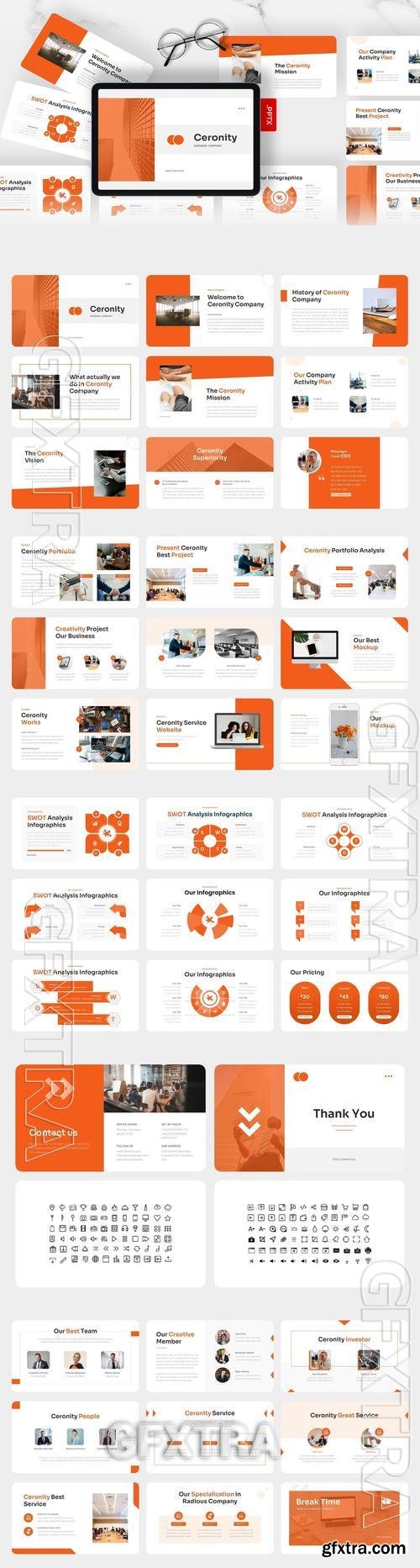 Ceronity - Business PowerPoint Template S8D4P9P