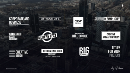 Videohive - Modern Titles 5.0 - FCPX - 48659016 - 48659016