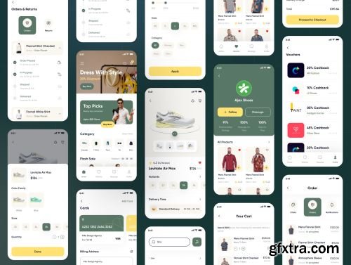 Filllo E-commerce App UI Kit Ui8.net