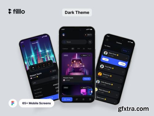 Filllo NFT Market UI Kit Ui8.net