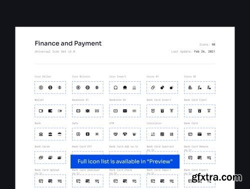 Finance and Payment Icon Set Ui8.net