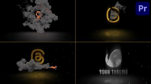 Videohive - Fire and Smoke Logo Reveal | Premiere Pro MOGRT - 48661878 - 48661878