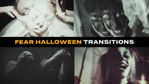 Videohive - Fear Halloween Transitions | Premiere Pro - 48661970 - 48661970