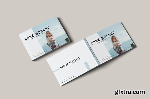 Landscape Book Mockup Y22FY92