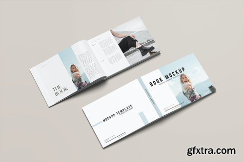 Landscape Book Mockup Y22FY92