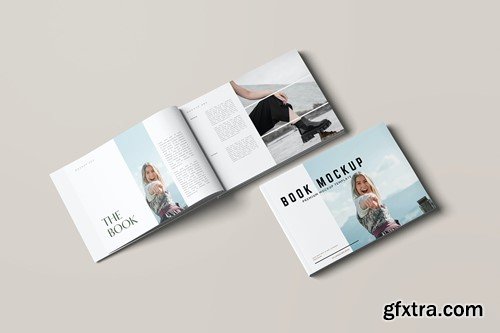 Landscape Book Mockup Y22FY92