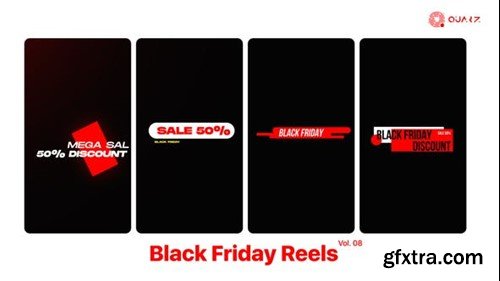 Videohive Black Friday Reels Vol. 08 48855509