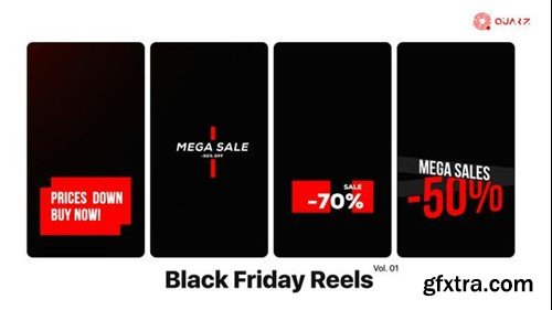 Videohive Black Friday Reels Vol. 01 48855434