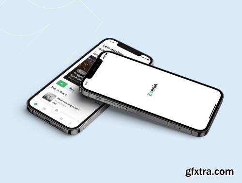 Evenia - Event App UI Kit Ui8.net