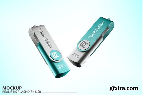 Flashdisk USB Mockup ZM3HXKE