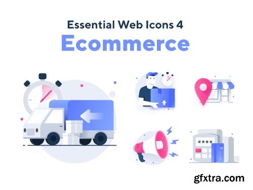 Essential Web Icons Volume 4 Ui8.net