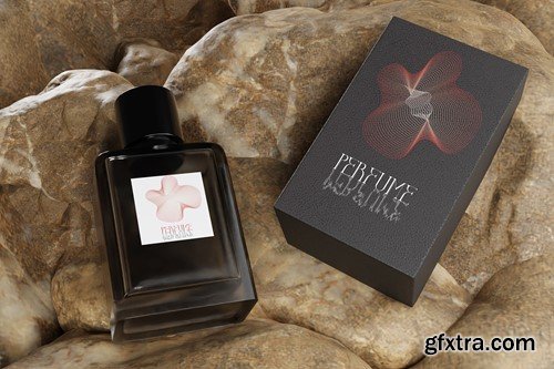 Perfume Packaging Mockup X5M6L3A