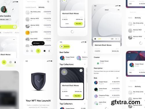 Enefty - NFT Mobile Apps UI Kit Ui8.net