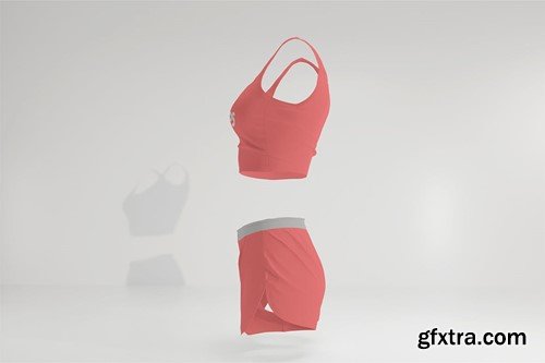 Female sport outfit mockups PRHJARY