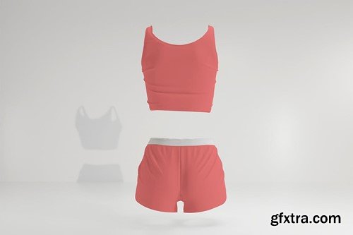 Female sport outfit mockups PRHJARY