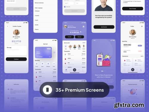 Wallo - Wallet App UI Kit Ui8.net