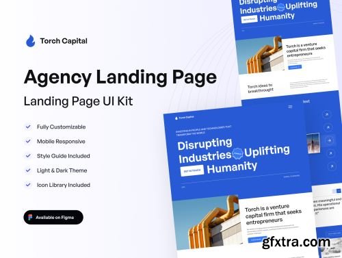 Venture Capital - Landing Pages UI KIT Ui8.net