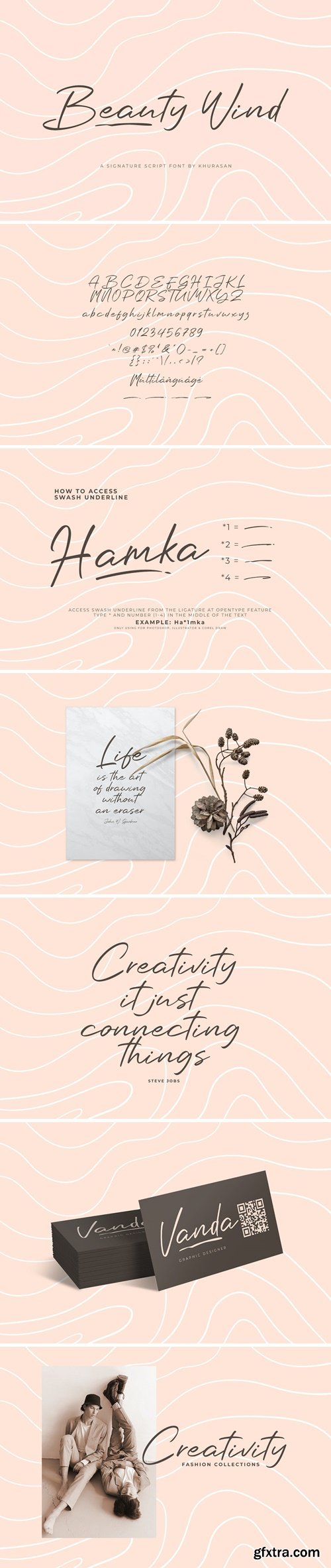 Beauty Wind Font