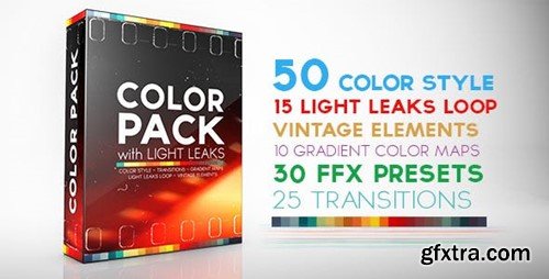 Videohive Color Pack with Light Leaks 12251466