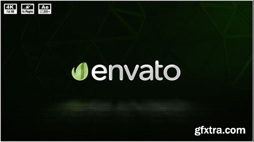 Videohive Glowing Particles Logo Reveal 48833814