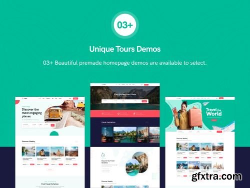 Tripgo - Modern & Creative Tour Booking Figma Theme Ui8.net