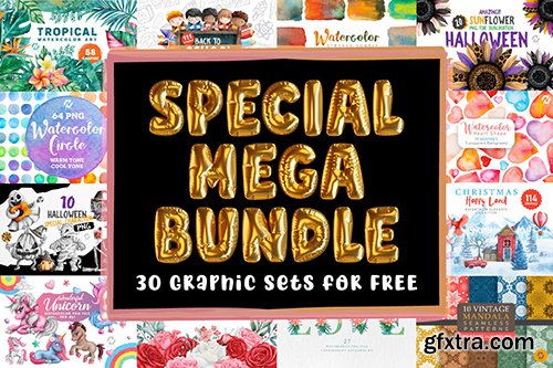 Special Mega Clipart Bundle