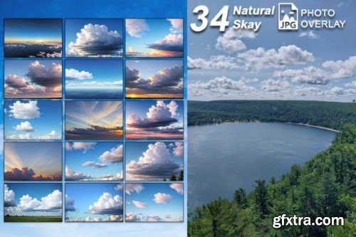 34 Natural Skay Photo Overlays