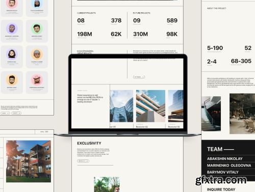 Revolution | Architecture or Real estate website template Ui8.net