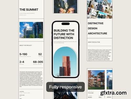 Revolution | Architecture or Real estate website template Ui8.net