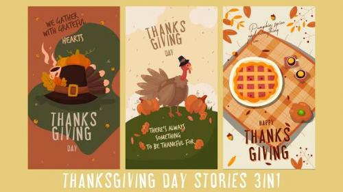 Videohive - Thanksgiving Day Stories - 48675182 - 48675182