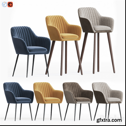 Deephouse Lausanne Chair Set